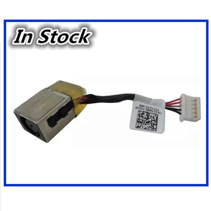 Laptop Accessories Dell - แล็ปท็อปใหม่ DC Power Jack สายชาร์จพอร์ตสายไฟสําหรับ Dell