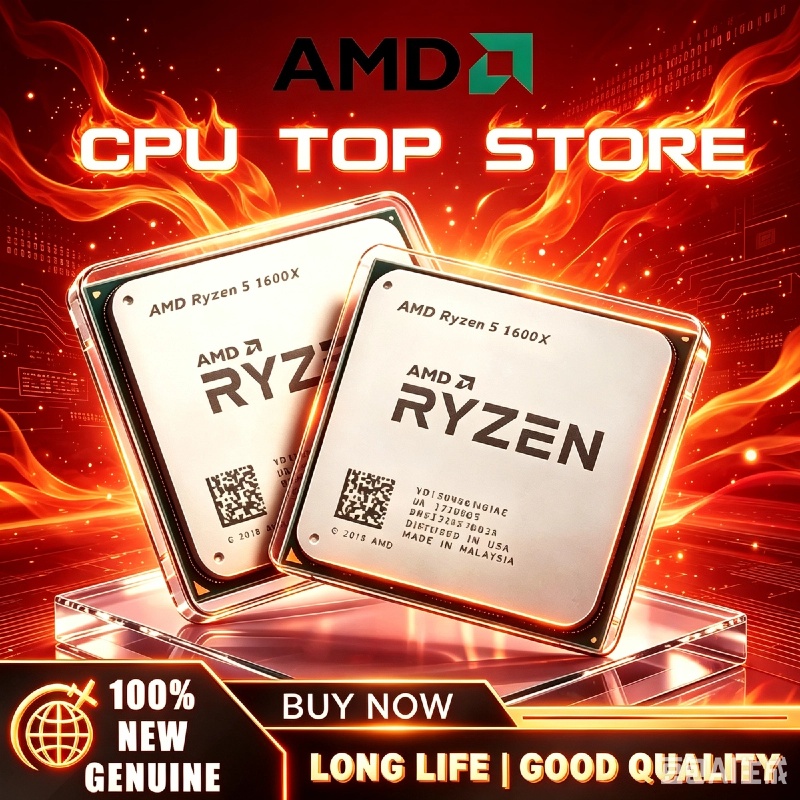 Amd Cpu Ryzen 5 - มีสินค้าในสต็อก ของแท้ใหม่แกะกล่อง AMD Ryzen 5 1600X