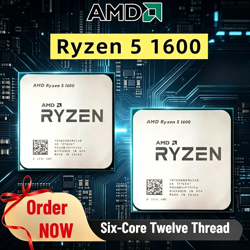 Amd Cpu Ryzen 5 - AMD Ryzen 5 1600 ของแท้ 100%