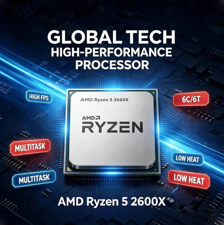 Amd Cpu Ryzen 5 - AMD Ryzen 5 2600X ซีพียู 6