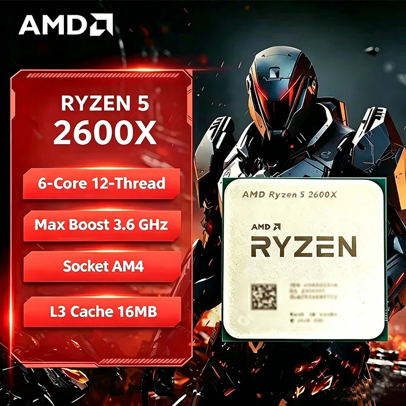 Amd Cpu Ryzen 5 - เอเอ็มดี ไรเซน 5 R5 2600X CPU