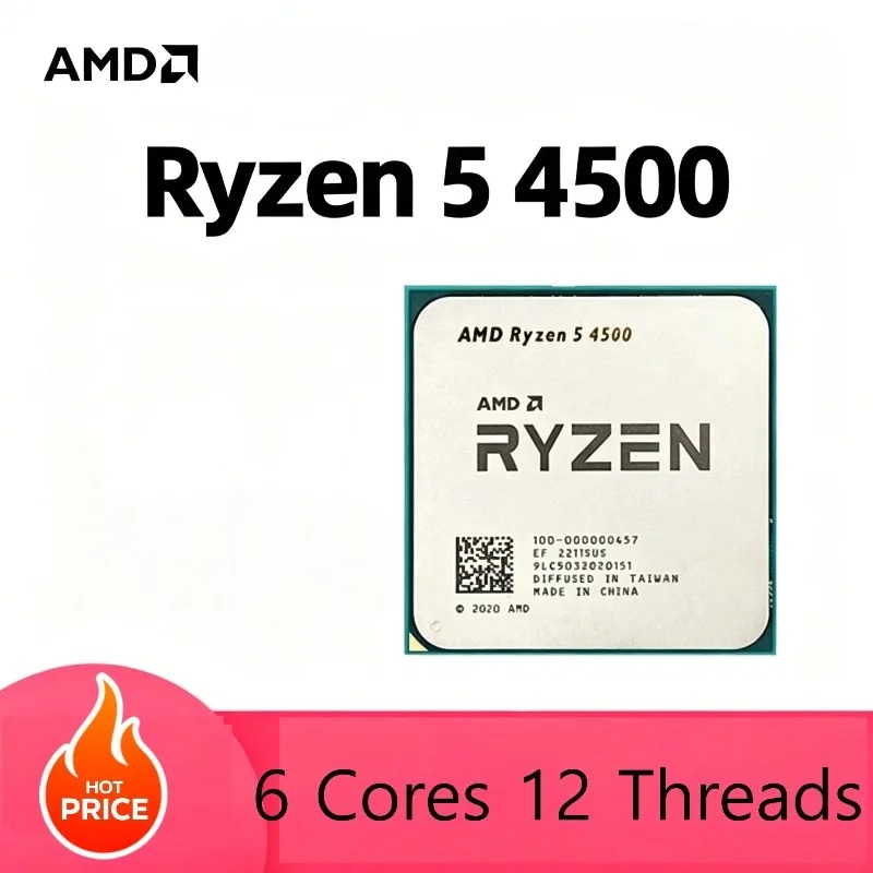 AMD Ryzen 5 4500 ซีพียูเดสก์ท็ - Amd Cpu Ryzen 5 บทวิจารณ์และราคา