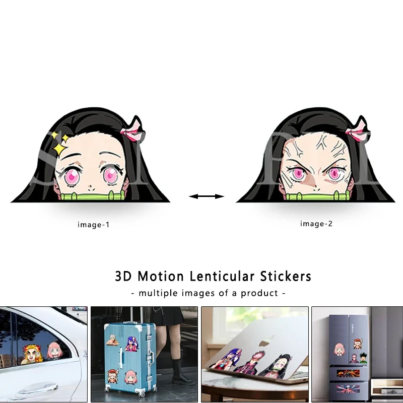 Kamado 3D ฆ่าอสูรสติกเกอร์กันน - Laptop Accessories And Parts บทวิจารณ์และราคา