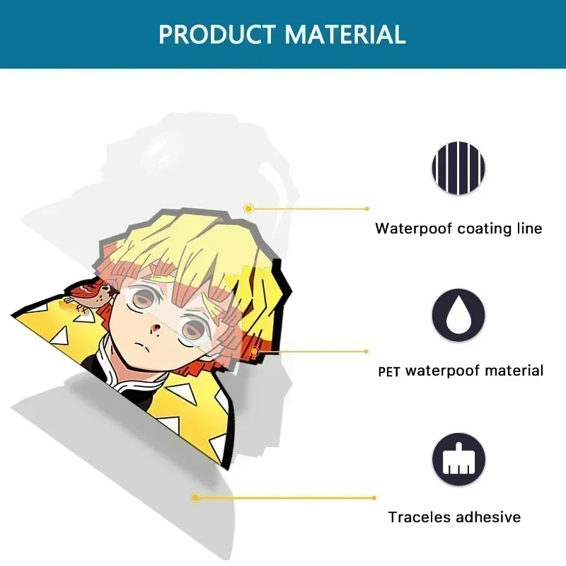 Kamado 3D ฆ่าอสูรสติกเกอร์กันน - Laptop Accessories And Parts บทวิจารณ์และราคา