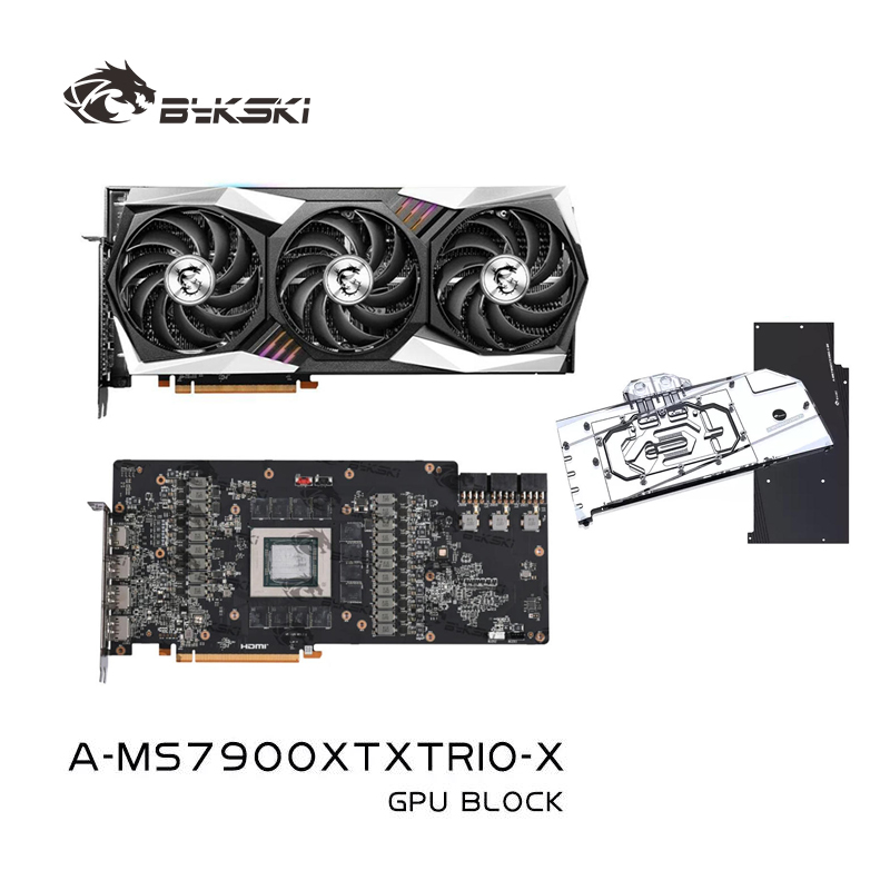 บล็อกน้ำ Bykski A-MS7900XTXTRI - Amd Vga Rx 7900 Xtx บทวิจารณ์และราคา