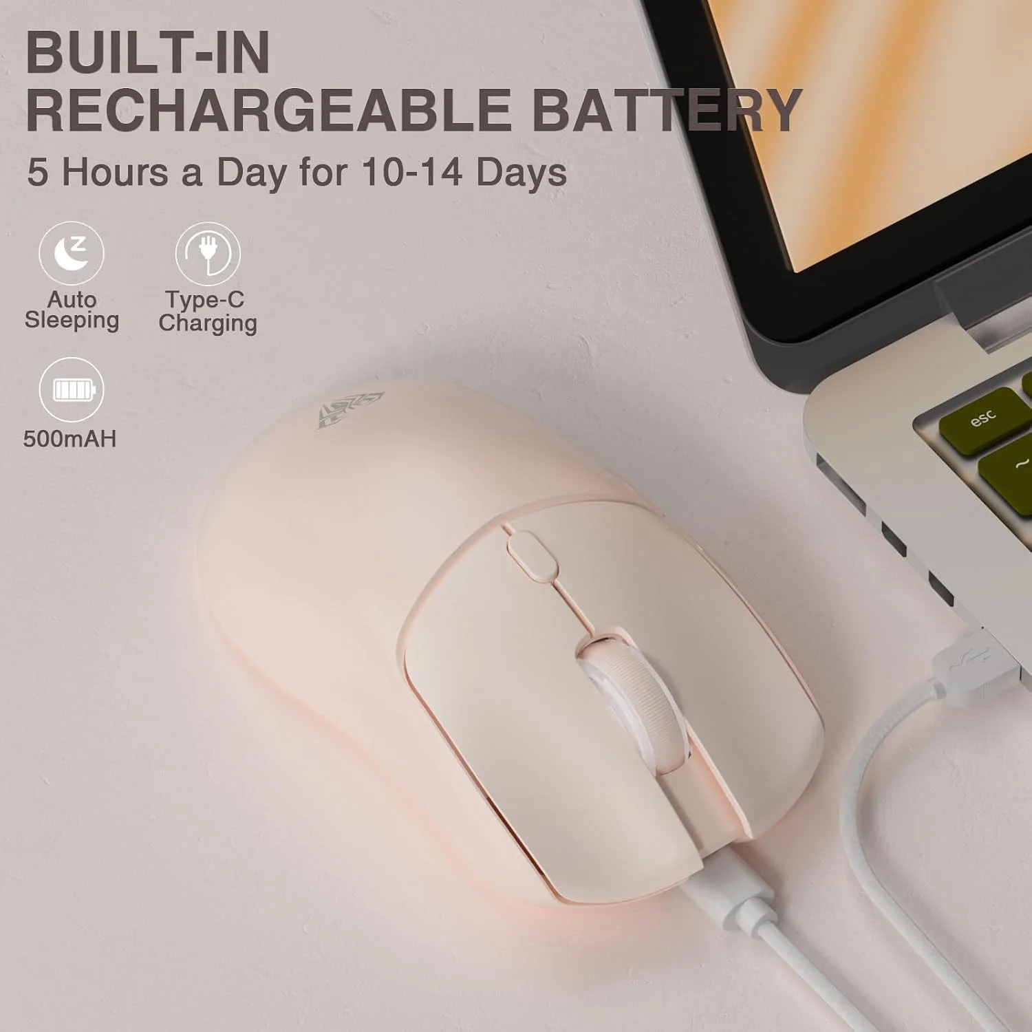 AULA SC580X ไตร-โหมดเมาส์เกมมิ - Laptop Accessories Gaming บทวิจารณ์และราคา