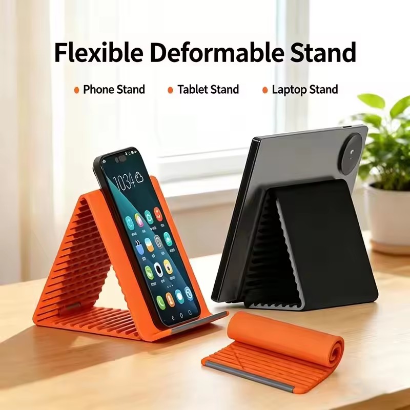 ขาตั้งโทรศัพท์แบบพกพาซิลิโคนสำ - Laptop Accessories And Parts บทวิจารณ์และราคา