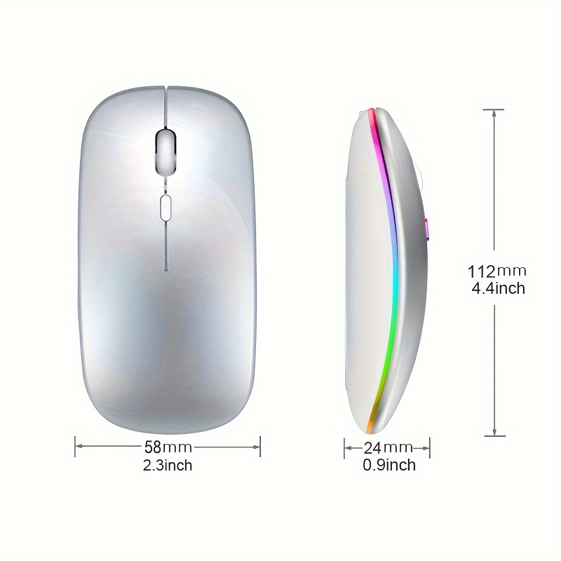 เมาส์ไร้สาย บลูทูธ โหมดคู่ จับ - Mini Wireless Mouse บทวิจารณ์และราคา