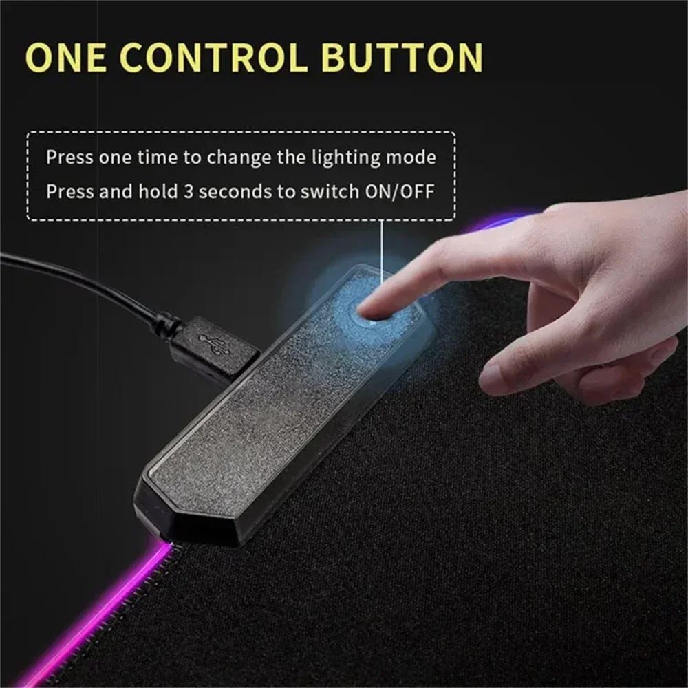 แผ่นรองโต๊ะ LED แบบมีไฟ RGB ป้ - Laptop Accessories Rgb บทวิจารณ์และราคา