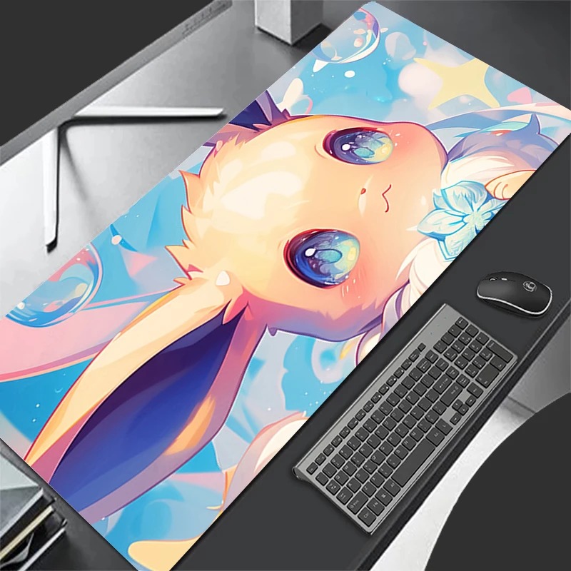 P-Pokemon Eevee Anime Gaming M - Laptop Accessories Mouse บทวิจารณ์และราคา
