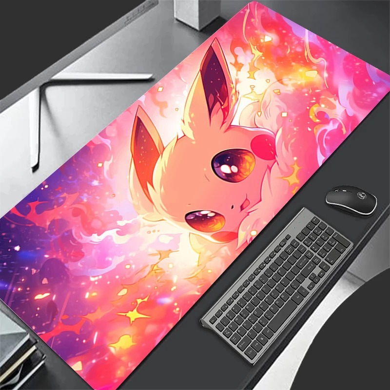 P-Pokemon Eevee Anime Gaming M - Laptop Accessories Mouse บทวิจารณ์และราคา