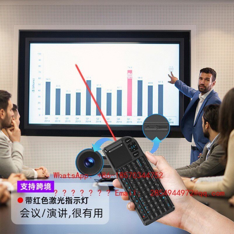 คีย์บอร์ดบลูทูธขนาดเล็กไร้สายอ - Mini Wireless Mouse บทวิจารณ์และราคา