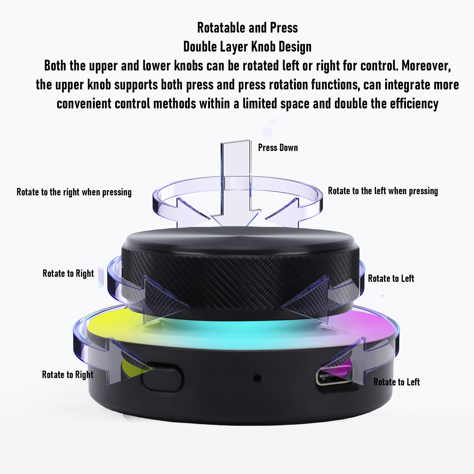 ปุ่มควบคุมแบบปรับแต่งได้ 2.4G  - Laptop Accessories Rgb บทวิจารณ์และราคา