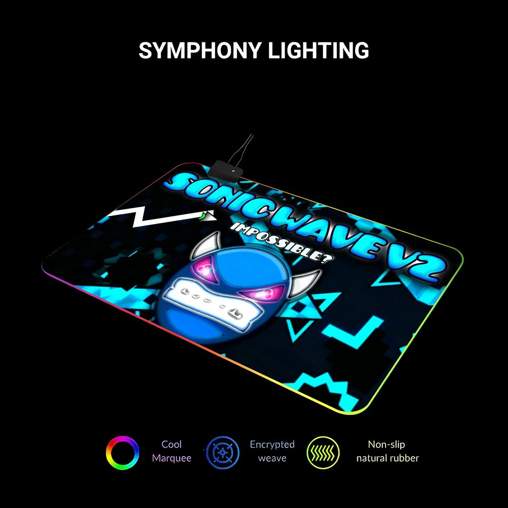 RGB E-sports Cool Mouse Pad Ge - Laptop Accessories Rgb บทวิจารณ์และราคา