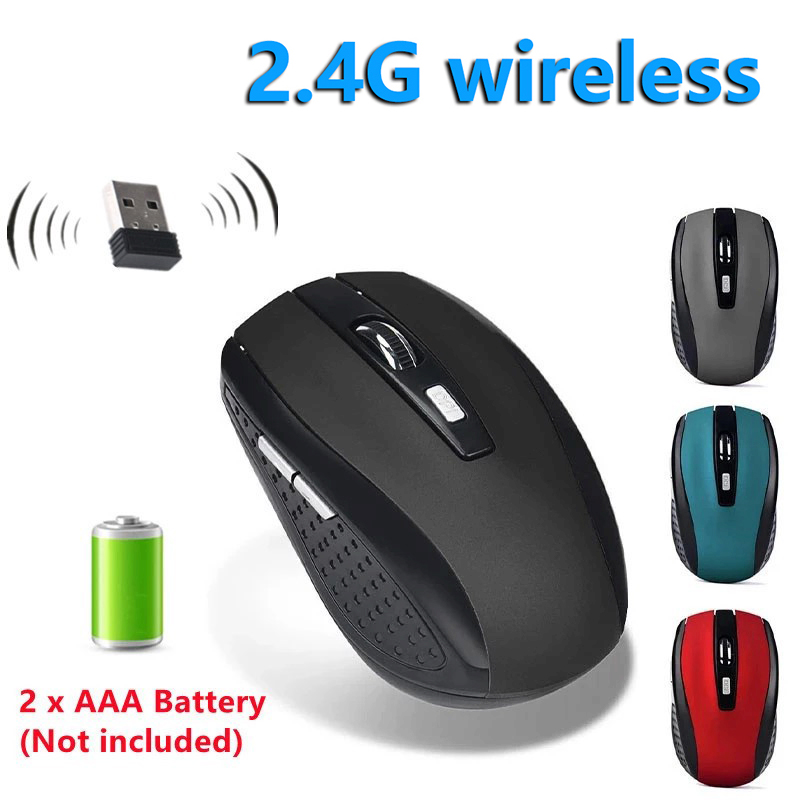 เมาส์ไร้สาย 2.4G เมาส์ตามหลักส - Mini Wireless Mouse บทวิจารณ์และราคา