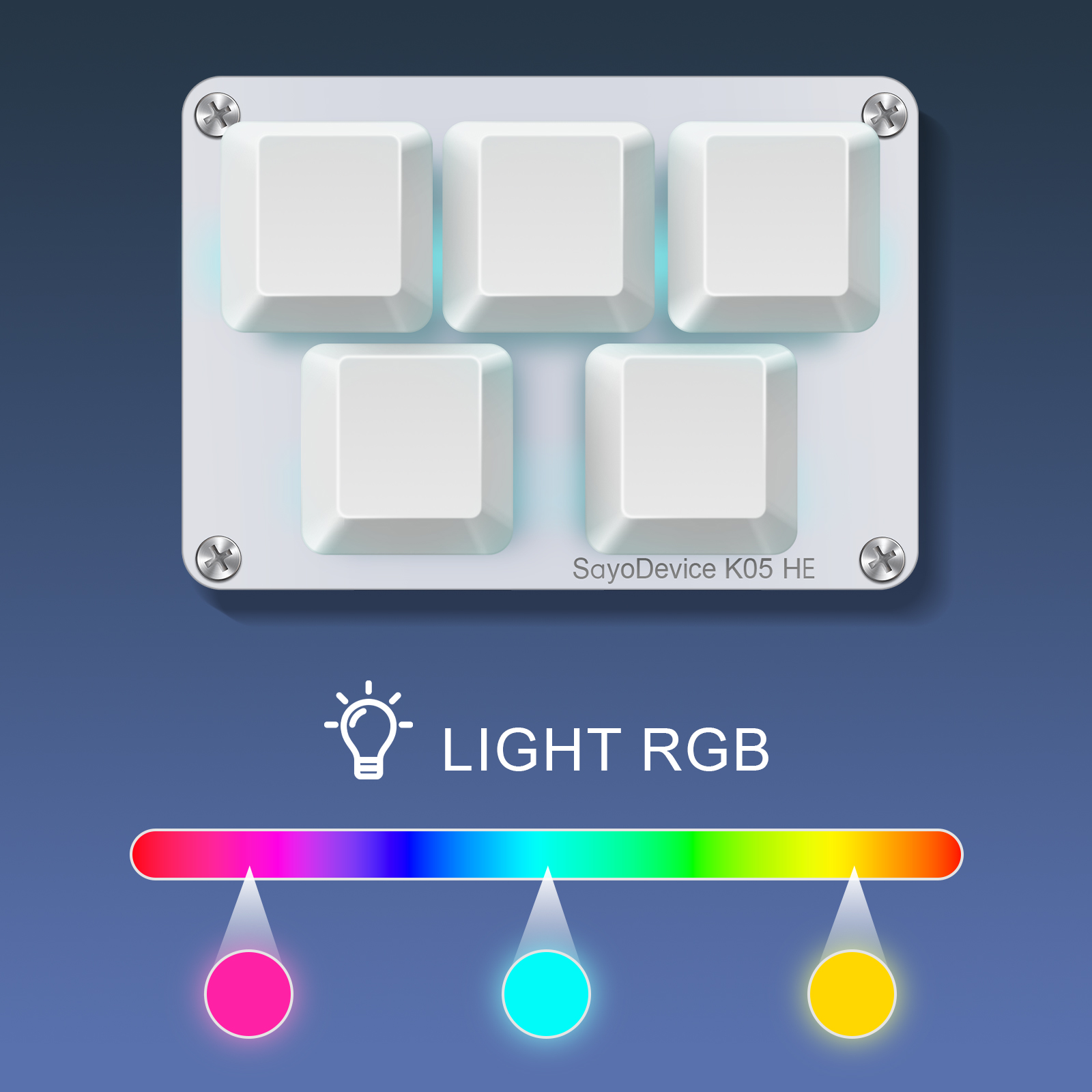 คีย์บอร์ดเกม SayoDevice K05 HE - Laptop Accessories Rgb บทวิจารณ์และราคา