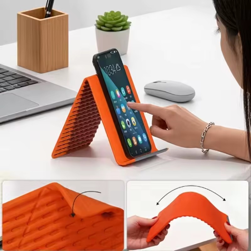 ขาตั้งโทรศัพท์แบบพกพาซิลิโคนสำ - Laptop Accessories And Parts บทวิจารณ์และราคา